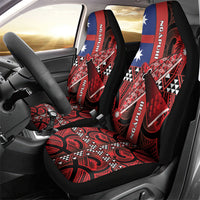 Aotearoa Iwi Ngapuhi Car Seat Cover Tuhoronuku Kite United Tribes Flag Maori Pattern LT22 - Polynesian Pride