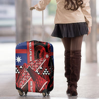 Aotearoa Iwi Ngapuhi Luggage Cover Tuhoronuku Kite United Tribes Flag Maori Pattern LT22 - Polynesian Pride