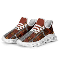 Malo e Lelei Tonga Clunky Sneakers Tongan Ngatu Tapa Cloth LT14 - Polynesian Pride