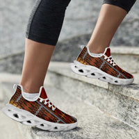Malo e Lelei Tonga Clunky Sneakers Tongan Ngatu Tapa Cloth LT14 - Polynesian Pride