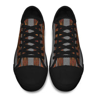 Malo e Lelei Tonga Low Top Shoes Tongan Ngatu Tapa Cloth LT14 - Polynesian Pride