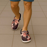 Matariki New Zealand Clogs Shoes Maori Pattern Red Galaxy - Polynesian Pride