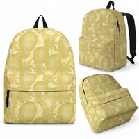 Melemele Hawaii Breadfruit Palaka Motifs Backpack LT14 - Polynesian Pride