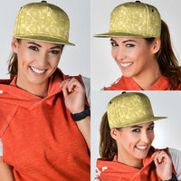 Melemele Hawaii Breadfruit Palaka Motifs Snapback Cap LT14 - Polynesian Pride