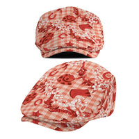 Mokihana Maile Ilima Leis Paniolo Palaka Jeff Hat Hawaiian Ulaula Spirit - Polynesian Pride