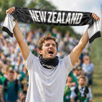 New Zealand 2026 Football Soccer Scarf Come On Aotearoa LT14