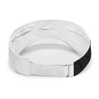 New Zealand 2026 Football Sun Visor Cap Aotearoa Kia Kaha Silver Fern Black LT14 - Polynesian Pride