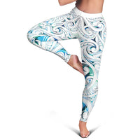 New Zealand Aotearoa Leggings Maori Papua Shell Indigenous - Polynesian Pride