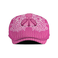 New Zealand Jeff Hat Fire Basketball Maori Tribal Pink - Polynesian Pride