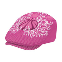 New Zealand Jeff Hat Fire Basketball Maori Tribal Pink - Polynesian Pride