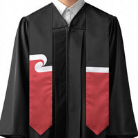 New Zealand Maori Graduation Stole Flag Style
