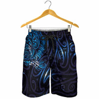 New Zealand New Year-Matariki Shorts for Men Aotearoa Maori Tattoo Galaxy Sky