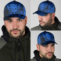 New Zealand Rugby All Blue Classic Cap Silver Fern All Black Mix Ta Moko LT9 - Polynesian Pride