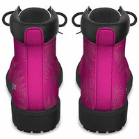 New Zealand Silver Fern Rugby All Season Boots Go Aotearoa World Cup Pink Version - Polynesian Pride