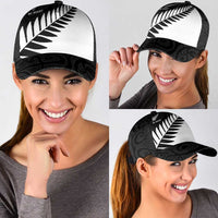 New Zealand Silver Fern Rugby Classic Cap All Black Go Champions Maori Pattern LT14 - Polynesian Pride