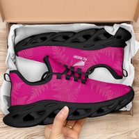 New Zealand Silver Fern Rugby Clunky Sneakers Go Aotearoa World Cup Pink Version - Polynesian Pride