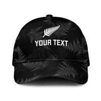 New Zealand Silver Fern Rugby Custom Classic Cap Go Aotearoa Champions World Cup LT14 Universal Fit Black - Polynesian Pride