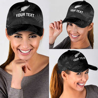 New Zealand Silver Fern Rugby Custom Classic Cap Go Aotearoa Champions World Cup LT14 - Polynesian Pride