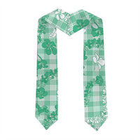 Omaomao Aloha Hawaii Graduation Stole Plumeria Lei With Palaka Motif LT14 - Polynesian Pride
