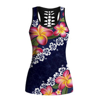 Omaomao Aloha Hawaii Lei Hollow Tank Top Tropical Flowers Elegant Vibe - Polynesian Pride
