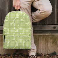 Omaomao Hawaii Breadfruit Palaka Motifs Backpack LT14 - Polynesian Pride