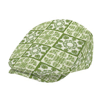 Omaomao Palaka Quilt Hawaii Jeff Hat Hawaiian Tropical Monstera Sea Turtle LT14 - Polynesian Pride