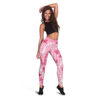 Paniolo Palaka Hawaiian Cowgirl Leggings - Polynesian Pride