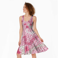 Paniolo Palaka Hawaiian Cowgirl Midi Dress - Polynesian Pride