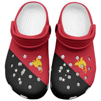 Papua New Guinea Clogs Shoes Heritage Palette Flag-Inspired - Polynesian Pride