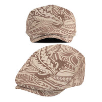 Pastel Brown Gradient Polynesia Jeff Hat Hawaiian Tribal Hammerhead Shark Tattoo - Polynesian Pride