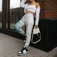 Paua Shell Maori Jogger Pants Koru Kowhaiwhai