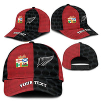 Personalised British Lions New Zealand Classic Cap Sporty Style LT9 - Polynesian Pride