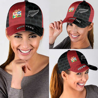 Personalised British Lions New Zealand Classic Cap Sporty Style LT9 - Polynesian Pride