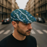 Pikake Maile Tiare Lei Jeff Hat Polu Lauhala Pattern