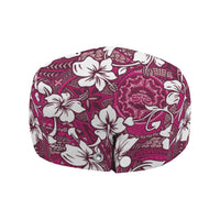 Piqi Bula Fiji Jeff Hat Fijian Tapa Seamless Hibiscus - Polynesian Pride