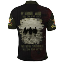 Polynesian Pride Apparel ANZAC New Zealand Polo Shirt, The Salute To Heroes Golf Shirt