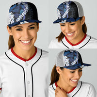 Polu Aloha Hawaii Lei Baseball Net Cap Tropical Flowers Elegant Vibe - Polynesian Pride