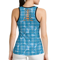 Polu Hawaii Breadfruit Palaka Motifs Hollow Tank Top LT14 - Polynesian Pride