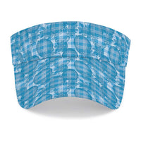 Polu Hawaii Breadfruit Palaka Motifs Sun Visor Cap LT14 - Polynesian Pride