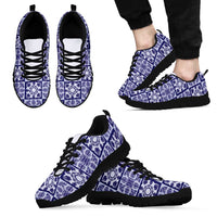 Polu Palaka Quilt Hawaii Sneakers Hawaiian Tropical Monstera Sea Turtle