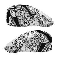 Polynesia Jeff Hat Polynesian Tropical Flowers Black Pastel Vibes - Polynesian Pride