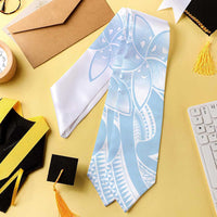 Polynesian Tribal Plumeria Lotu Tamaiti Graduation Stole Pastel Sky Blue - Polynesian Pride