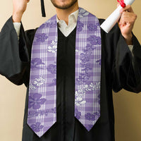 Poni Aloha Hawaii Graduation Stole Plumeria Lei With Palaka Motif LT14 - Polynesian Pride