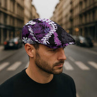 Poni Aloha Hawaii Lei Jeff Hat Tropical Flowers Elegant Vibe - Polynesian Pride