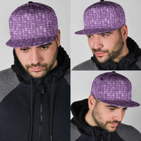 Poni Hawaii Breadfruit Palaka Motifs Snapback Cap LT14 - Polynesian Pride