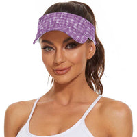 Poni Hawaii Breadfruit Palaka Motifs Sun Visor Cap LT14 - Polynesian Pride