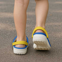 Solomon Islands Clogs Shoes Heritage Palette Flag-Inspired - Polynesian Pride