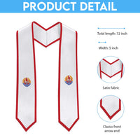 Tahiti Graduation Stole Flag Style LT05