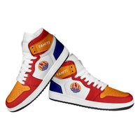 Tahiti High Sneakers AJ1 Coat Of Arms Flag Inspired LT05 - Polynesian Pride