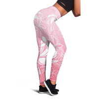 Tiare Tahiti Leggings Pink Polynesia Motifs - Polynesian Pride